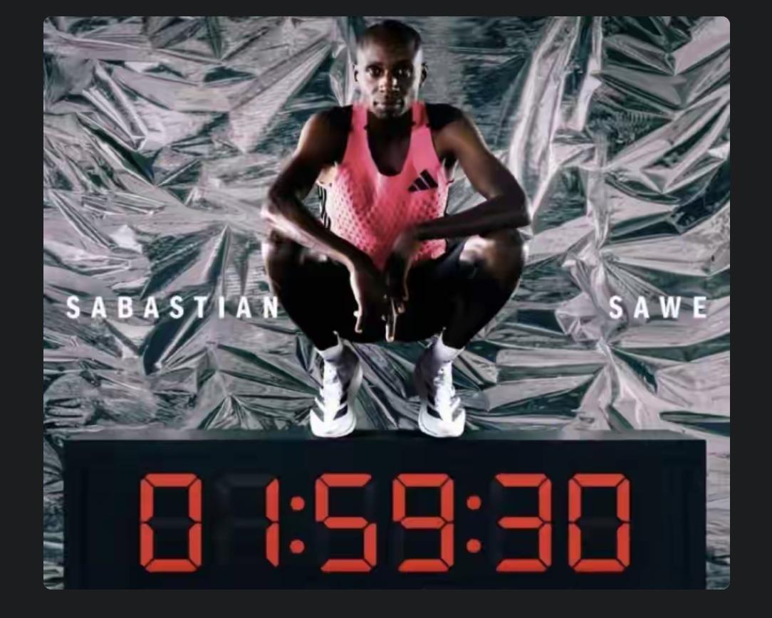 今天，人类马拉松第一次有两个人破2了，分别是伦敦马拉松的冠军肯尼亚选手萨维和亚军