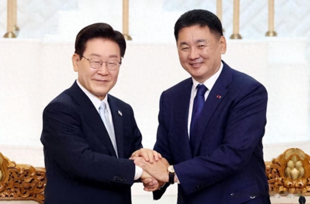 李在明成为那达慕主宾国！参加北约峰会回国的韩国总统，途经乌兰巴托，李在明开启