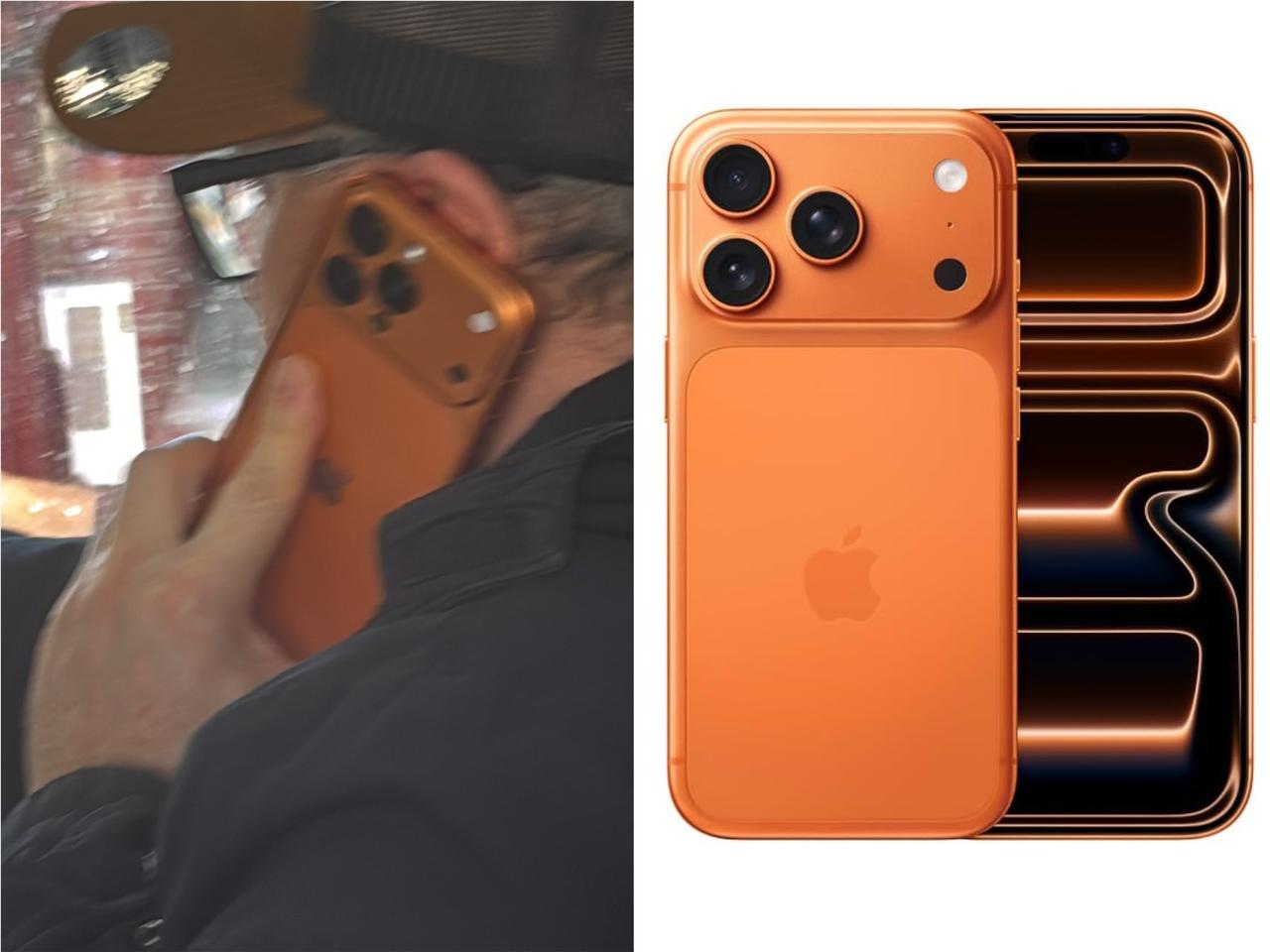 原来XR改的国外也有？有网友在国外拍到了一个路人拿着个iPhone17Pro