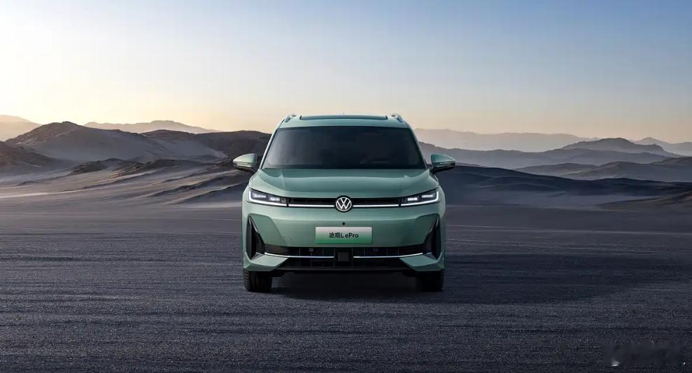 上汽大众途观LePro的官图来了，这次最重要的升级就是换装最新一代的插混系统，