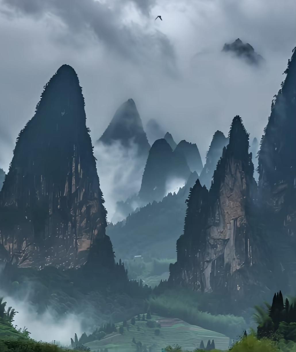 好奇问下，广西老表，十万大山这么高几乎没有路，以岩石为主，清明是怎么爬上去拜太公