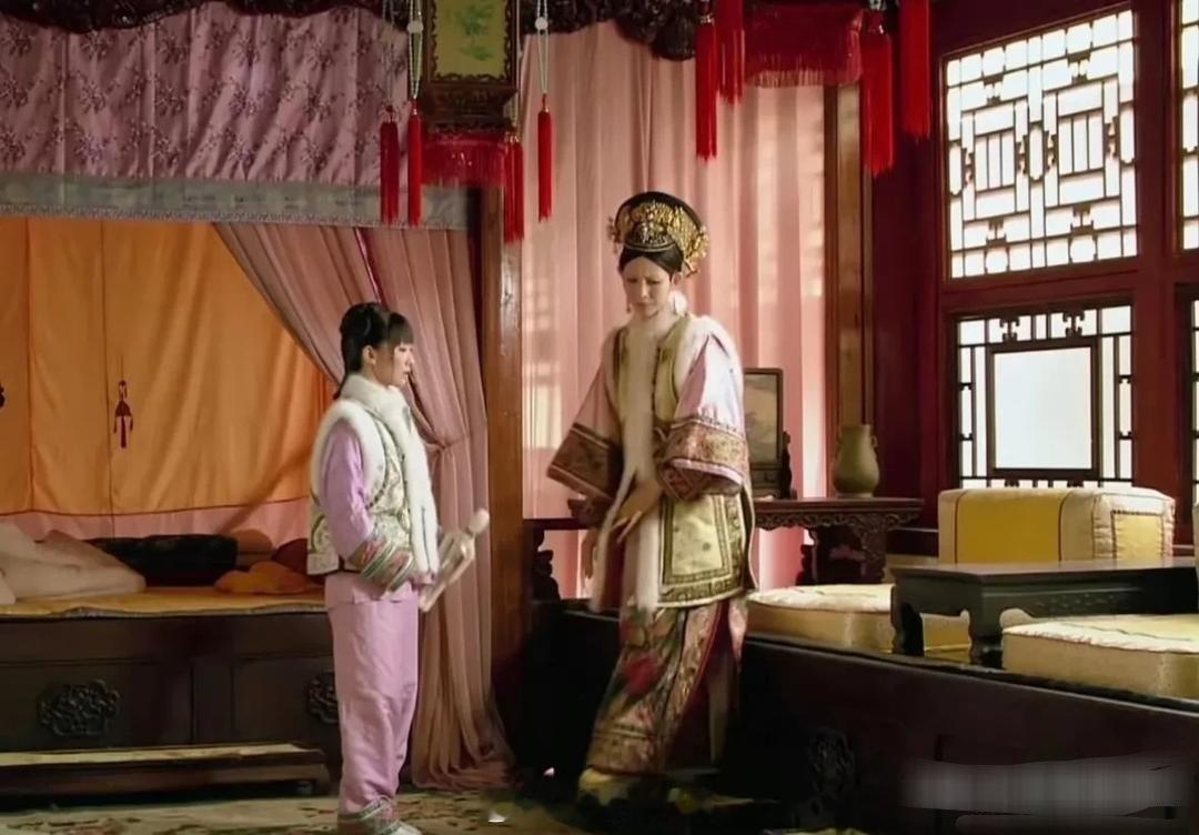 没有想到安陵容这么矮！在蔡少芬面前像小孩儿