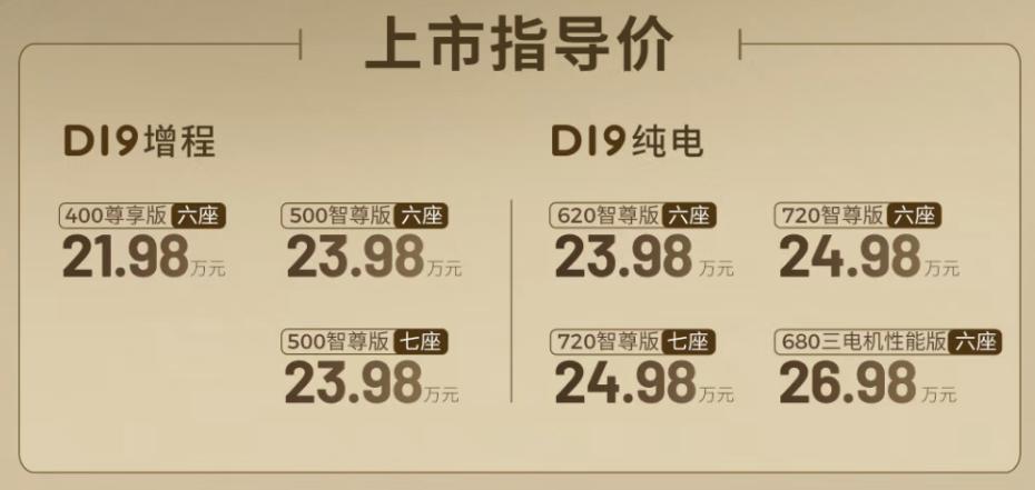 零跑D19售价21.98万起，比亚迪大唐跟不跟？现在的舆论已经把它俩绑在一块了