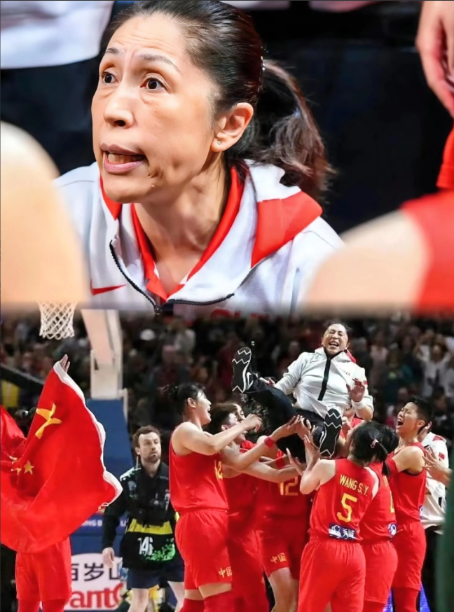 刚刚去查了一下女篮主教练郑薇不查不知道一查吓一跳没想到居然成了女篮亚