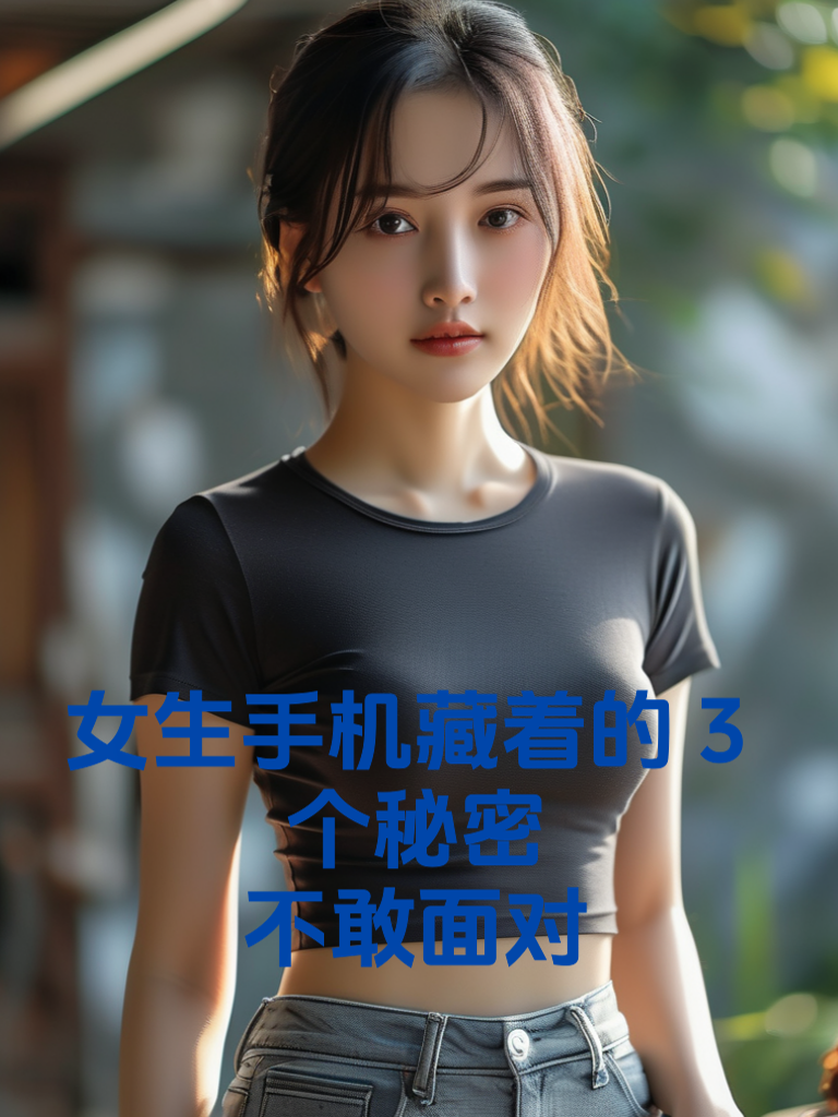 女生手机藏着的3个秘密，不敢面对