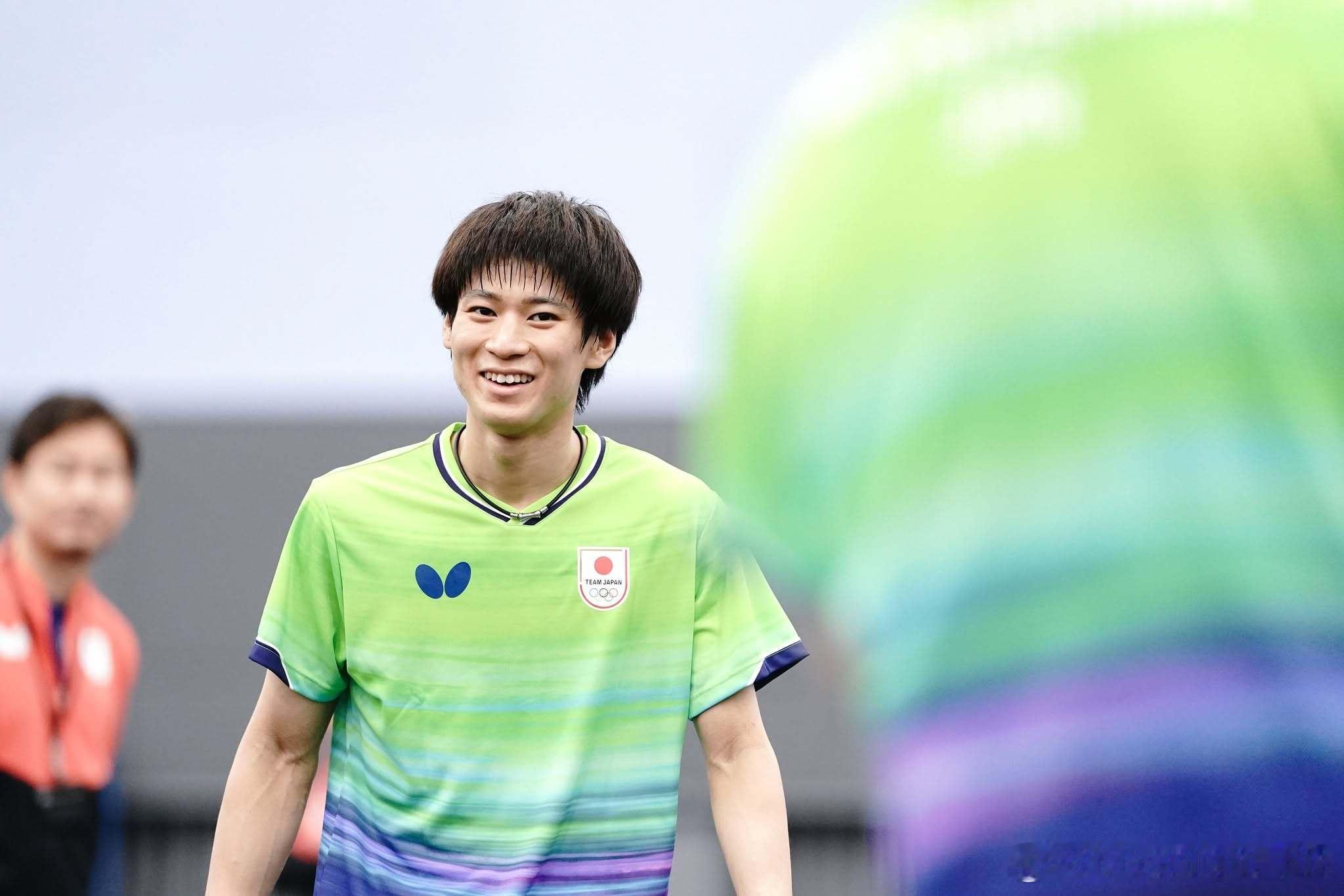 日本乒协🏓爱知·名古屋亚运会公开训练松岛辉空张本智和户上隼辅篠塚大登宇田幸矢因另有调整安排，今日缺