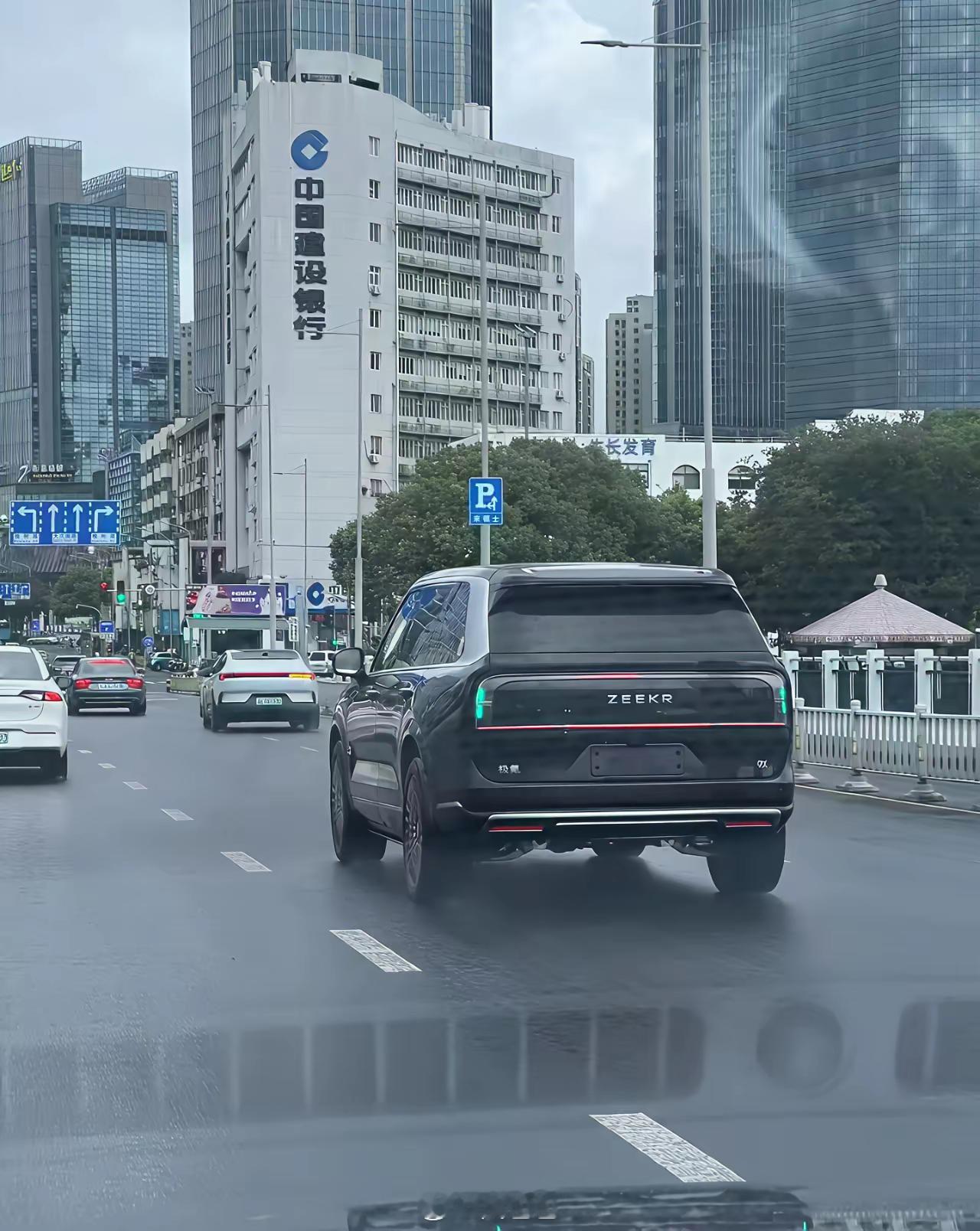 这个背影看上去是不是不那么协调极氪​​​