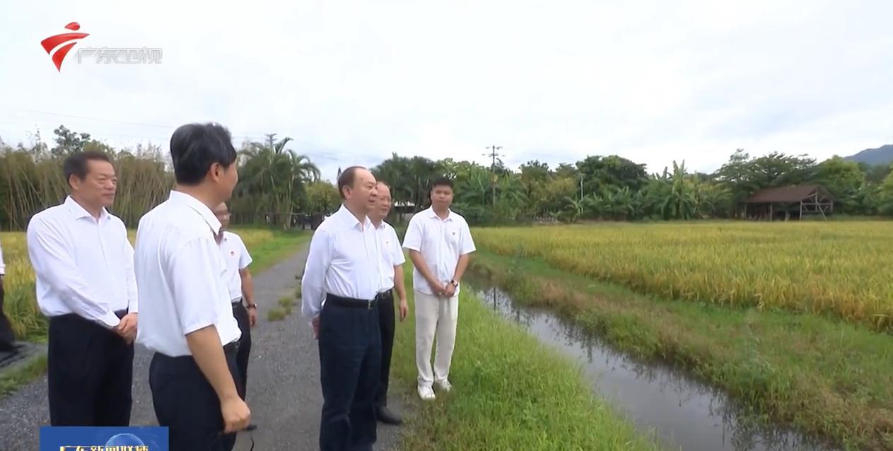 7月22日，广东省领导到清远市调研。