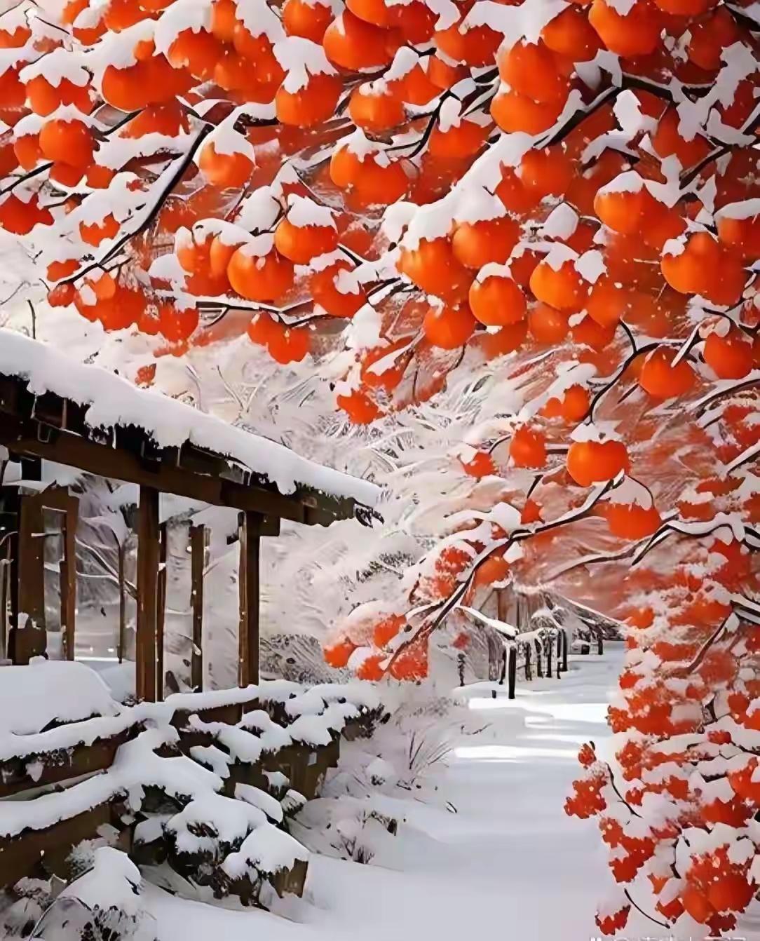 寒冬暖心问候语1. 冬晨的雪还没化尽，窗沿沾着细碎的银，风也裹着清冽的凉。早