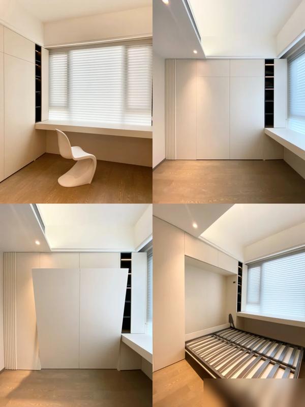 谁懂啊！现在小户型卧室真的别再买传统双人床了！最近刷到超火的墨菲床，直接把双人床