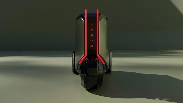 雷克萨斯在东京车展推出的LSMicro概念车，是一款单座、舱门向上开启的自