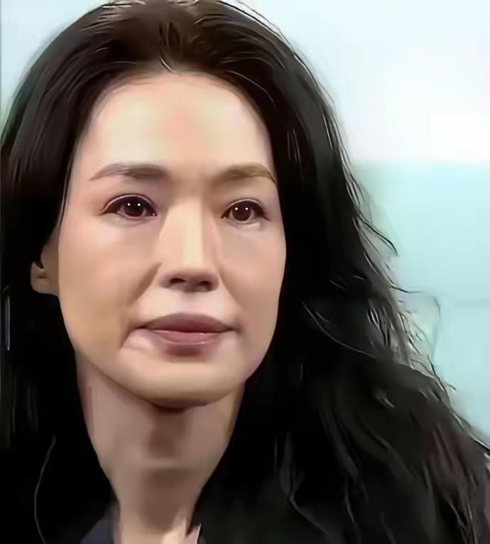 舒淇大胆分享素颜照她真是太真实了，一点也没有明星架子，反而更加漂亮了她的脸型