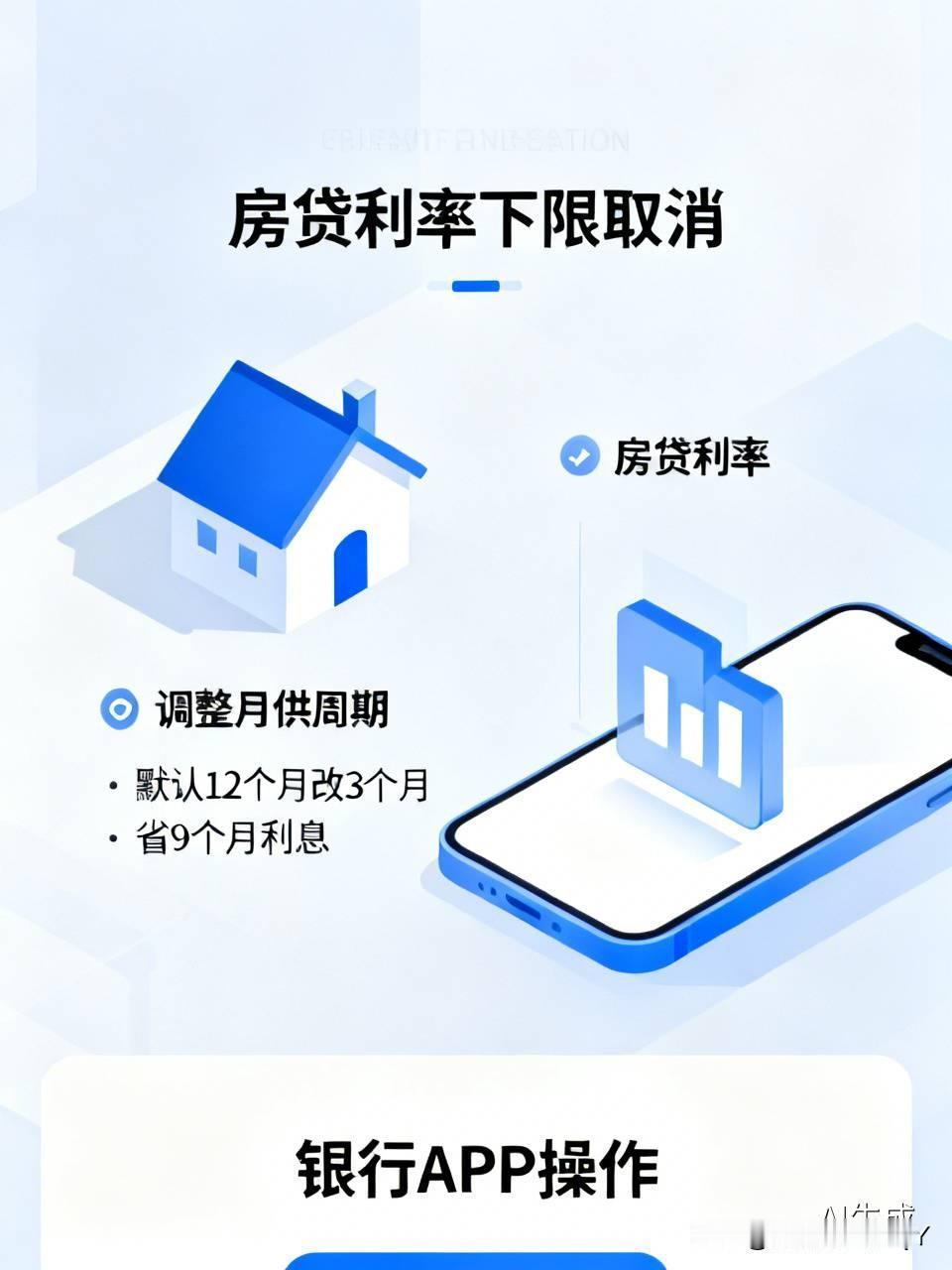 大家看新闻了没？央行已经把房贷利率下限取消啦。手里攥着房贷的家人们可得赶紧调