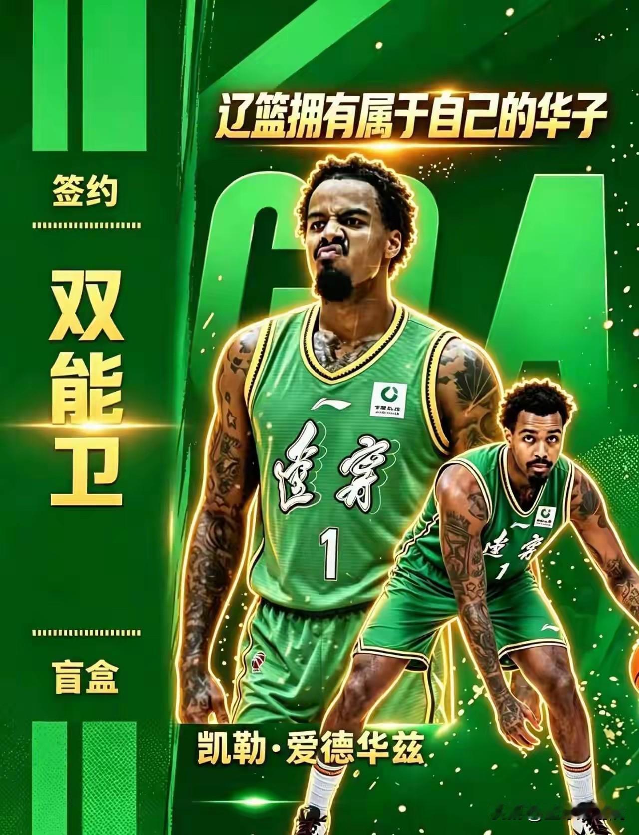 辽宁男篮要起飞了！这不就是小布朗吗！辽宁男篮签约一名酷似巴里布朗的小外援，爱