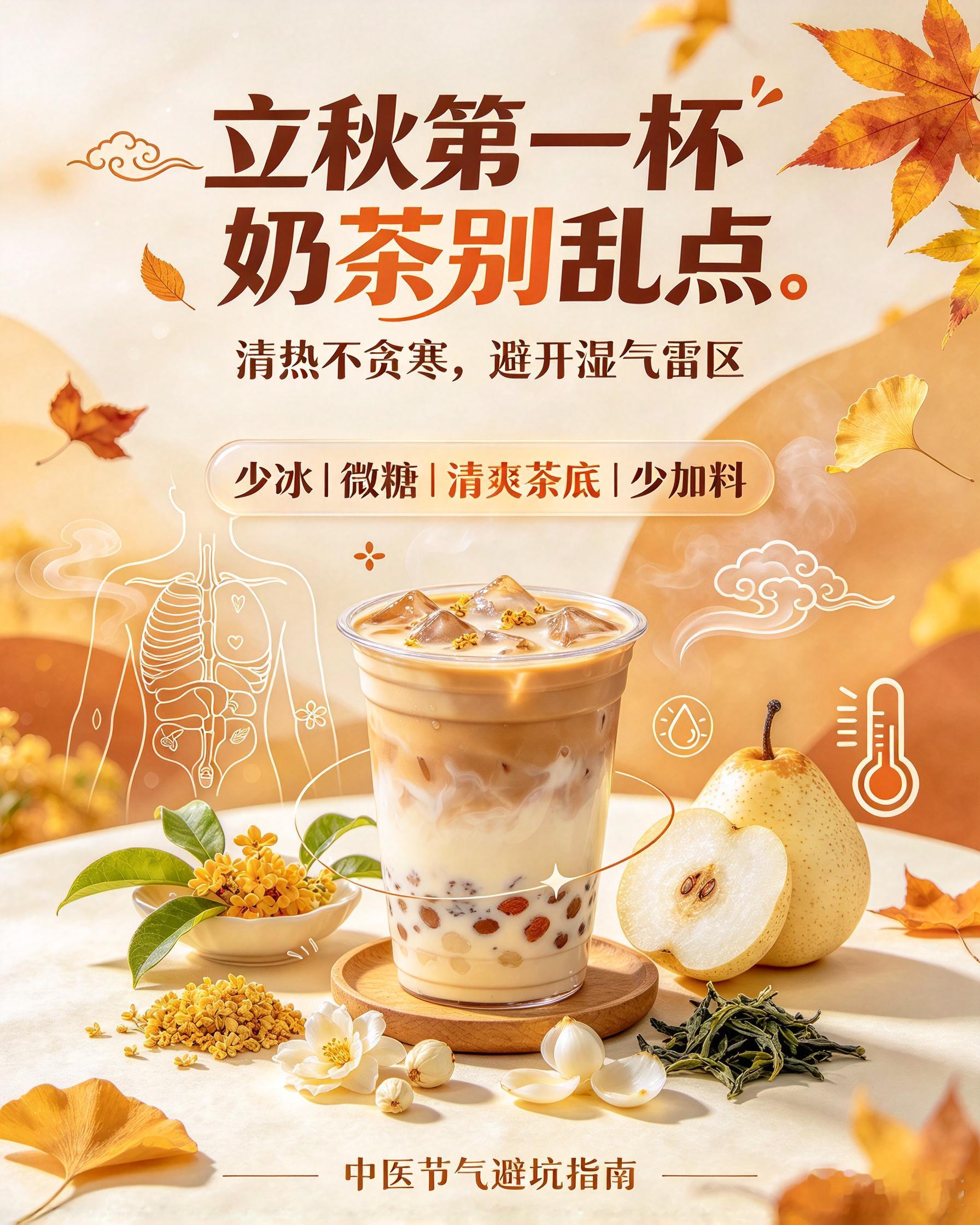 立秋第一杯奶茶别乱喝每年立秋必刷屏的「秋天第一杯奶茶」很多人不知道：这杯仪式感，