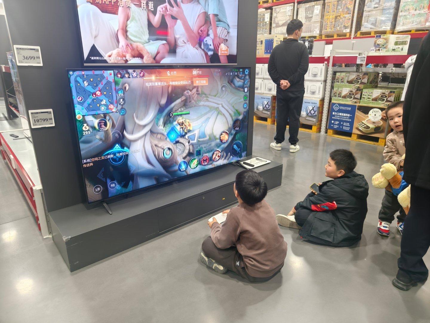 我还是头一回逛山姆。