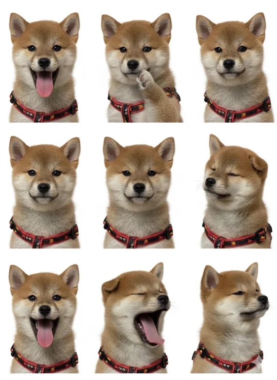 柴犬表情包来啦