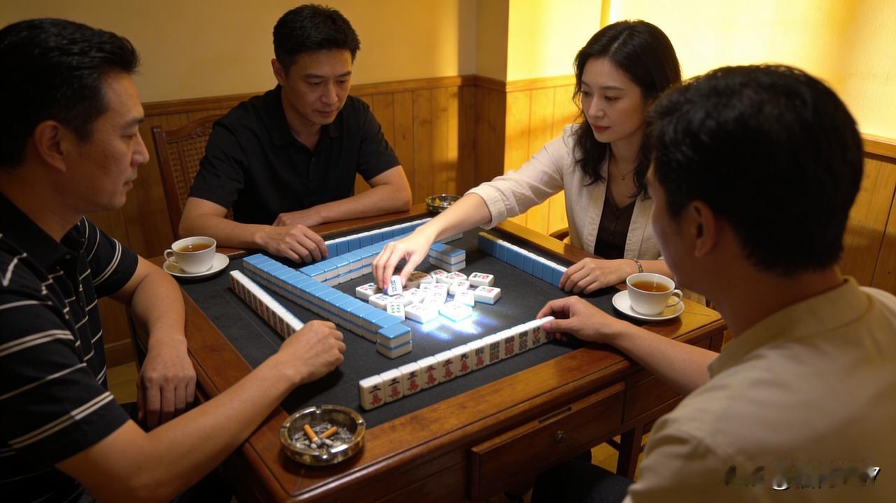 打麻将遇到了天胡，就是庄家刚上完牌就胡了，这种机率是30万之一。有人说这种牌不能