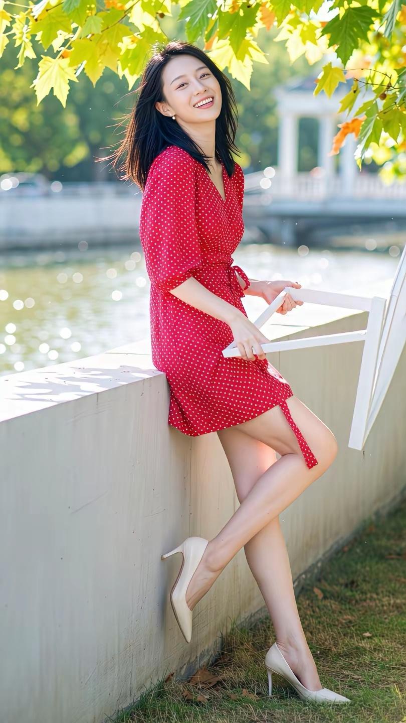 丽质天成，阳光美人。