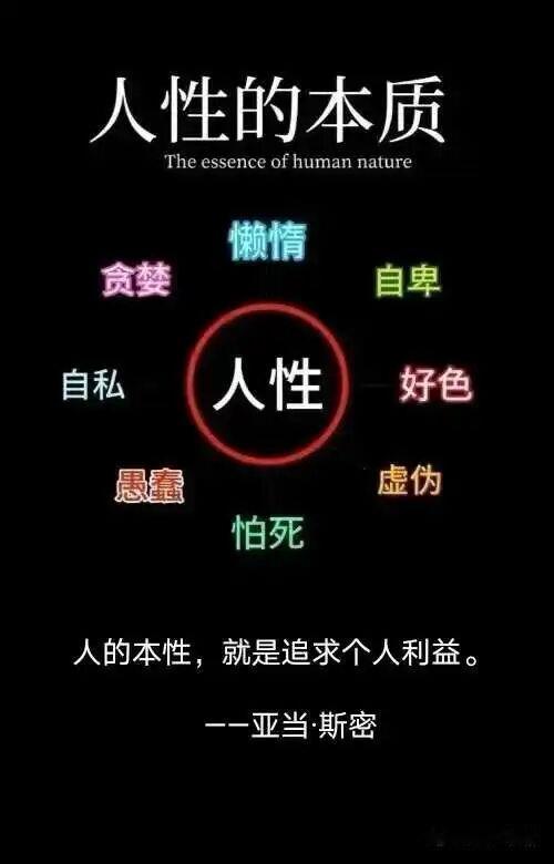 人性的本质是这样的🤔人性看懂人性真相