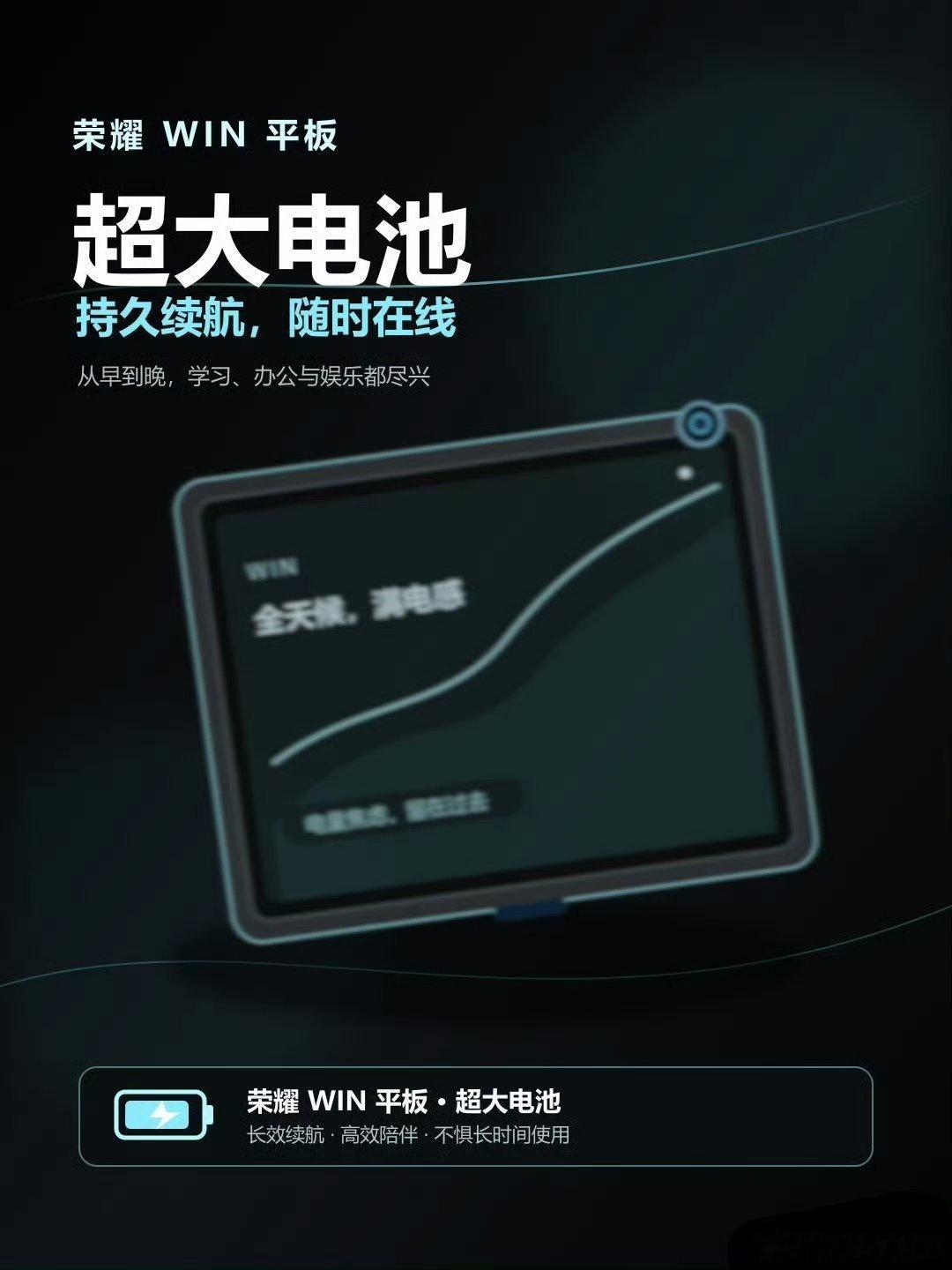 小平板终于等到硬货了。荣耀WINPad10月见，这回是真把料堆满。8.4