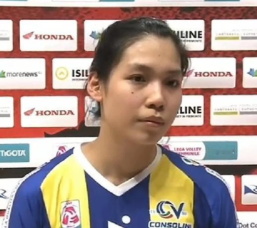 庄宇珊7连发助力圣乔瓦尼俱乐部在意甲新一轮比赛中战胜了排名第七的佛罗伦萨俱乐部，