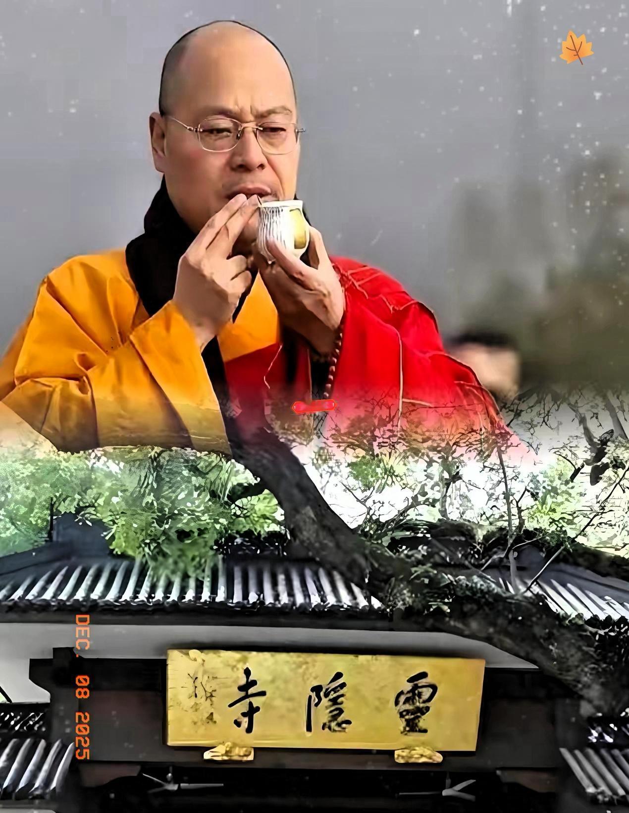 这几天灵隐寺热度简直爆表方丈的过往都被网友翻了个底朝天你敢信，这位高僧出家前