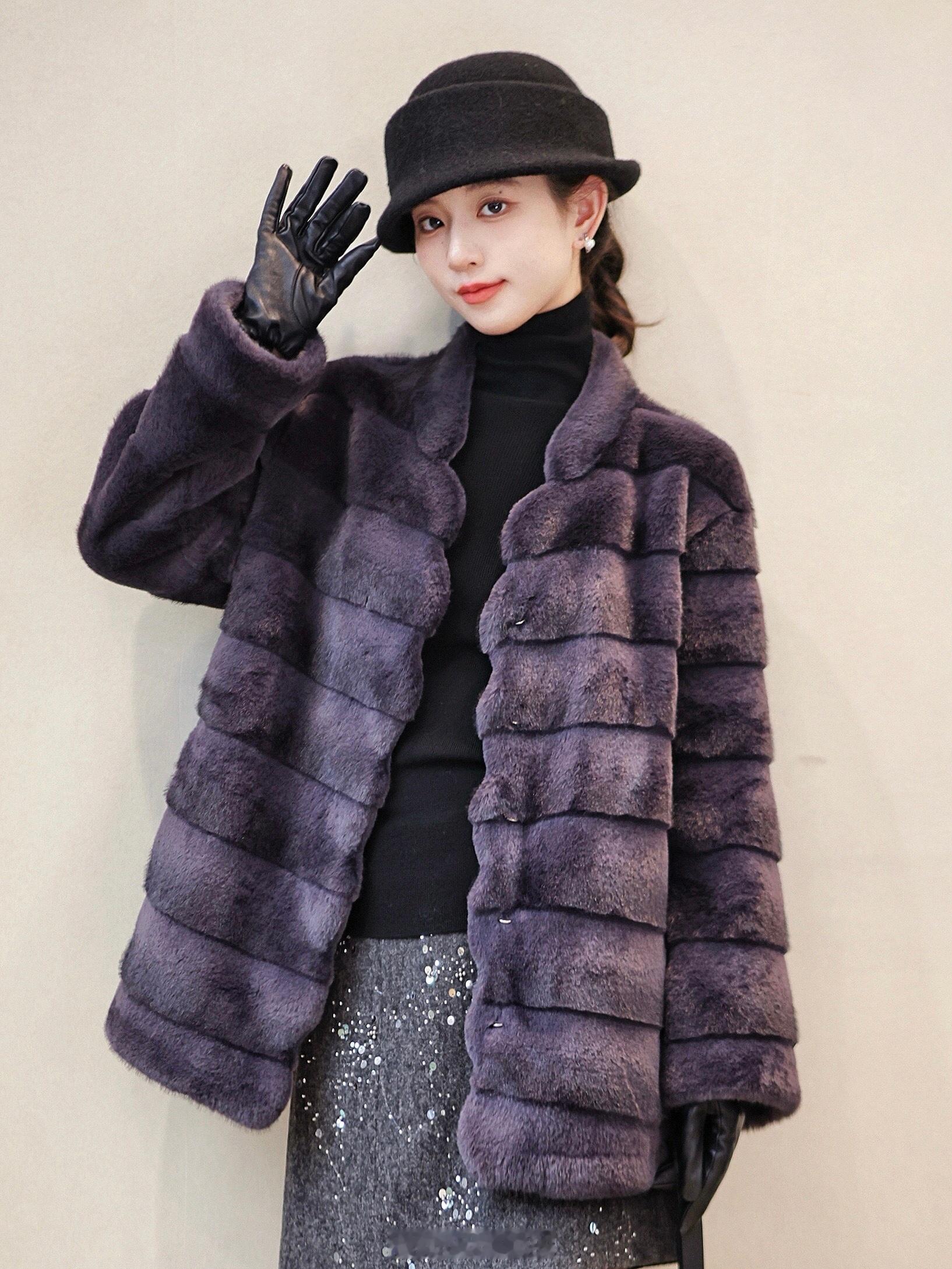 水貂！女人最好的医美！花瓣横排水貂这浪漫的层次感太奢了吧贵气得都挪不开眼了