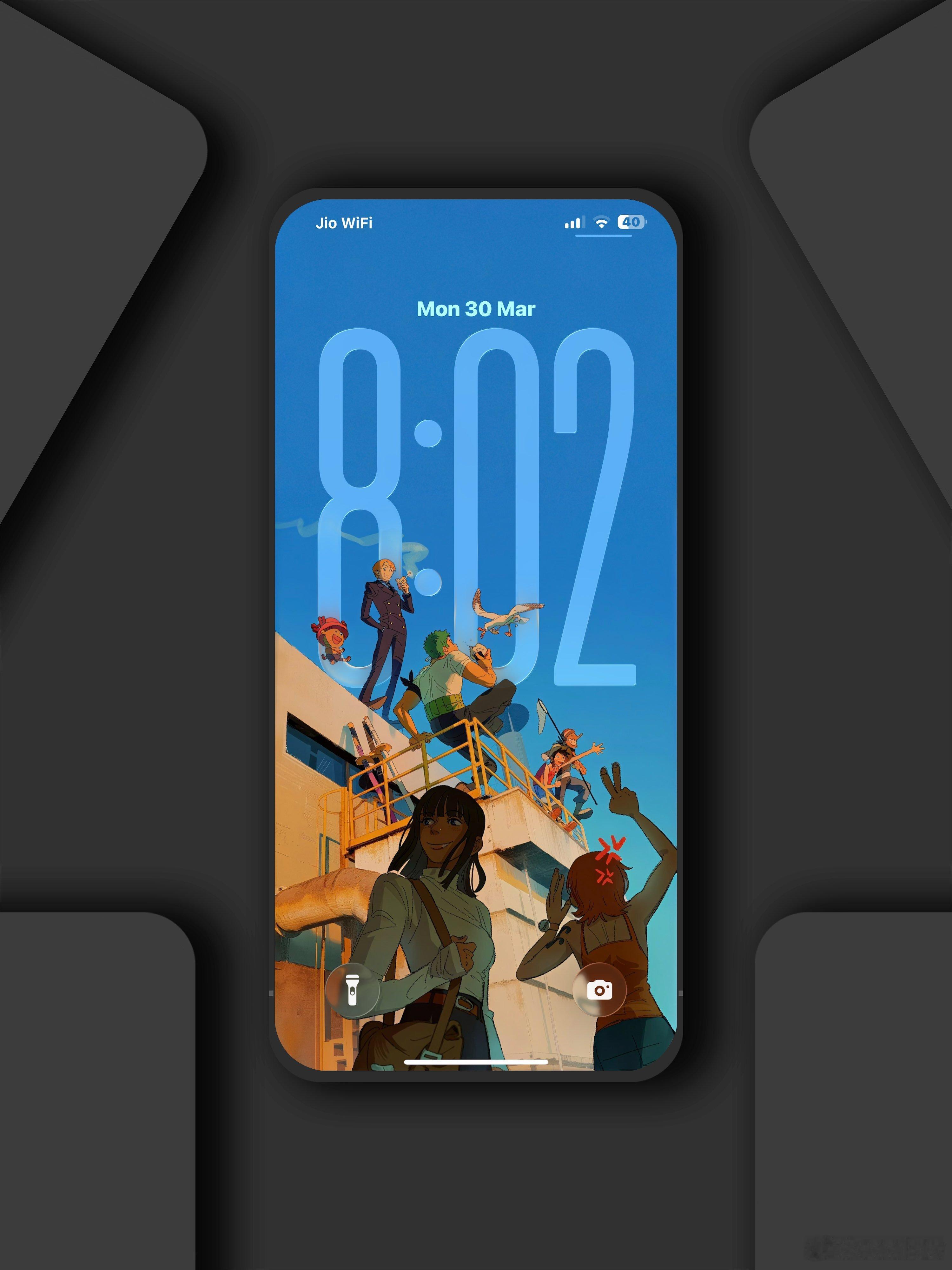 壁纸推荐｜蓝色｜水冰月｜初音未来