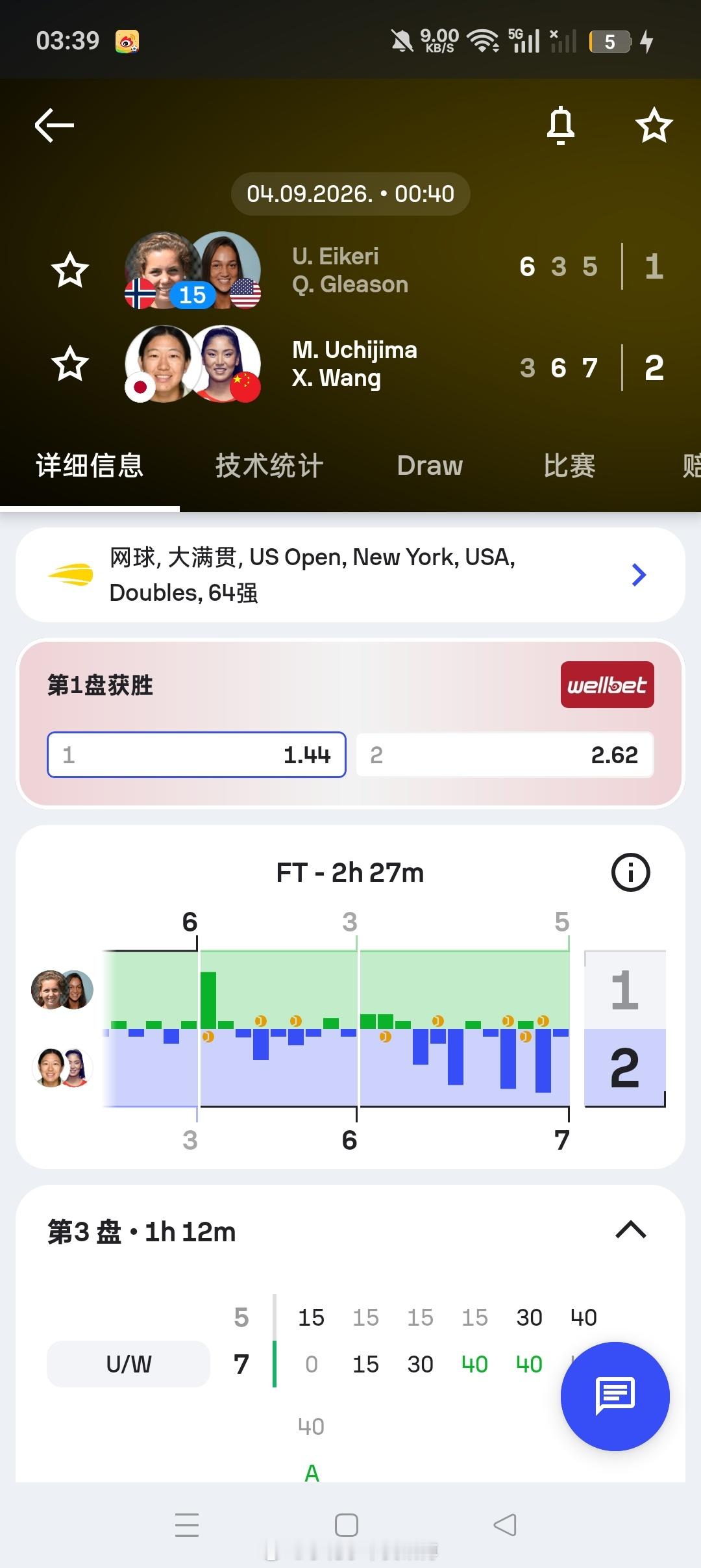 小花小草资讯小花小草资讯wta【美网2026】女双第一轮