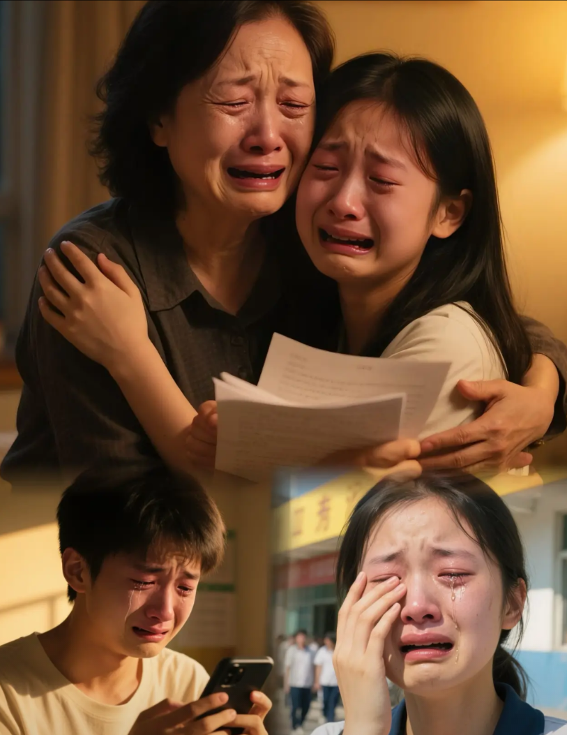 湖南考生哭晕在卫生间2025录取分数线已出来家长群直接炸锅！685分以