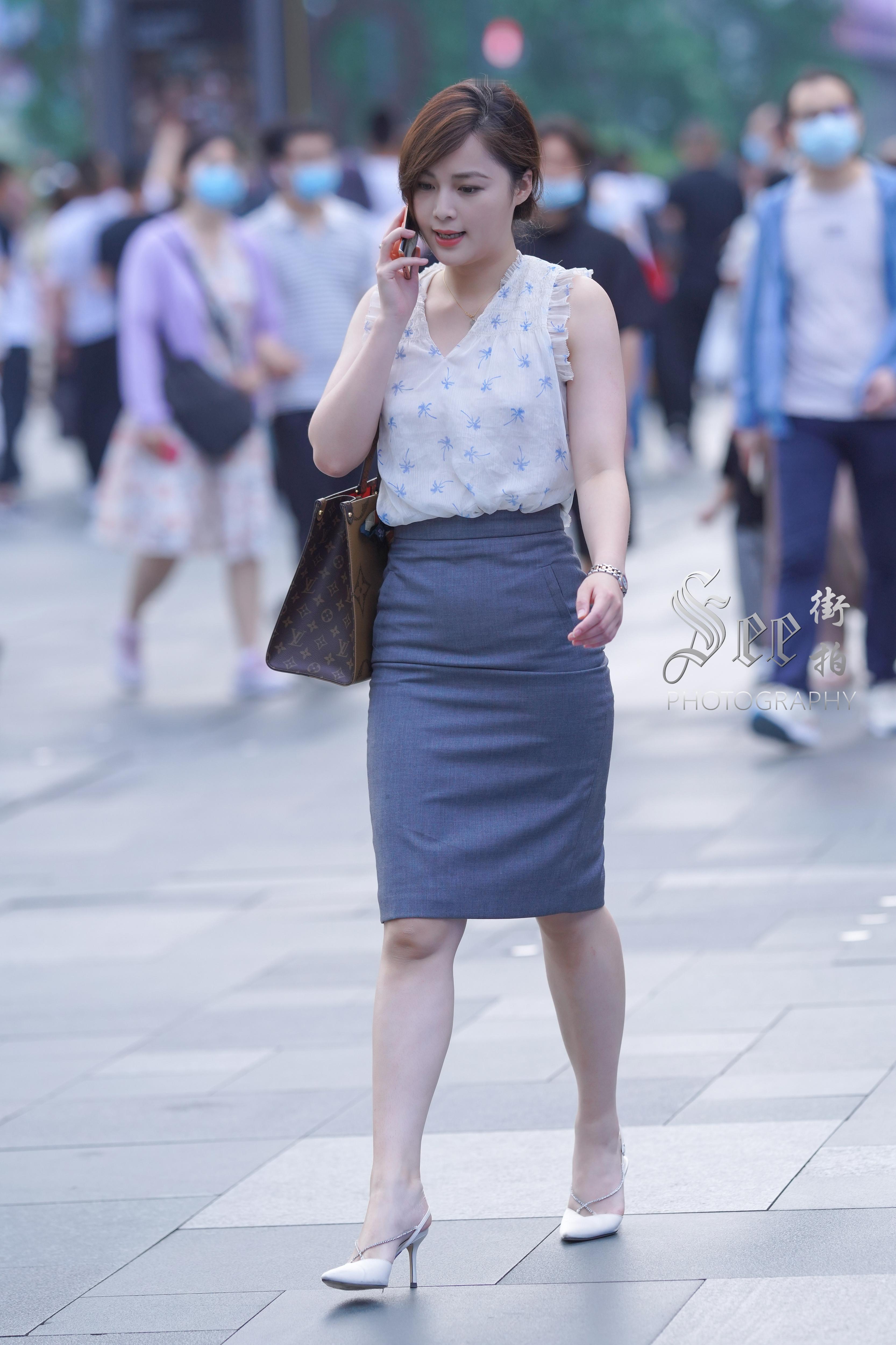 通勤风优雅迷人气质美~~​​​