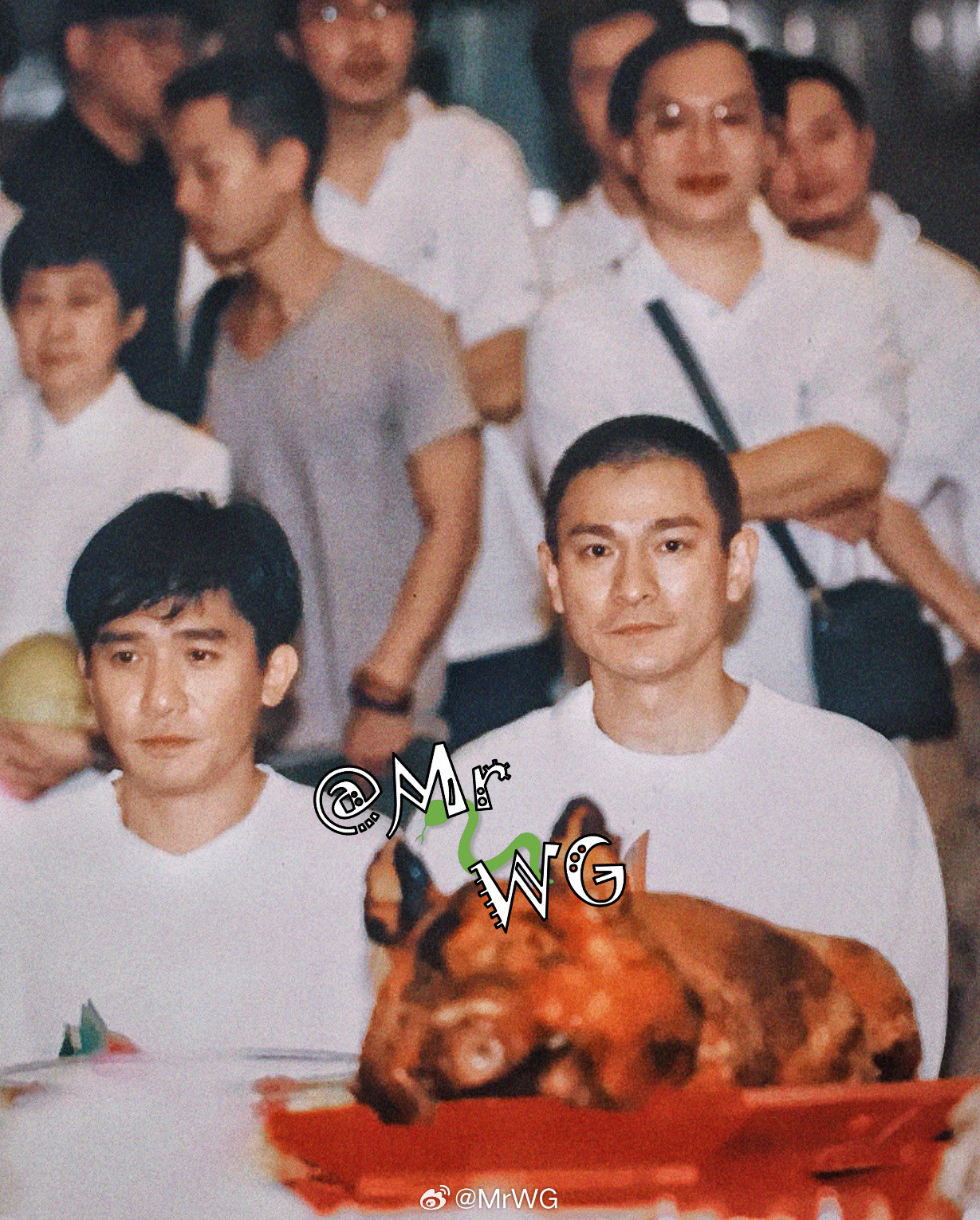 刘德华搭乘花絮去幕后酷酷萌萌的圆寸“刘健明”——2003年，刘德华刘德华、梁