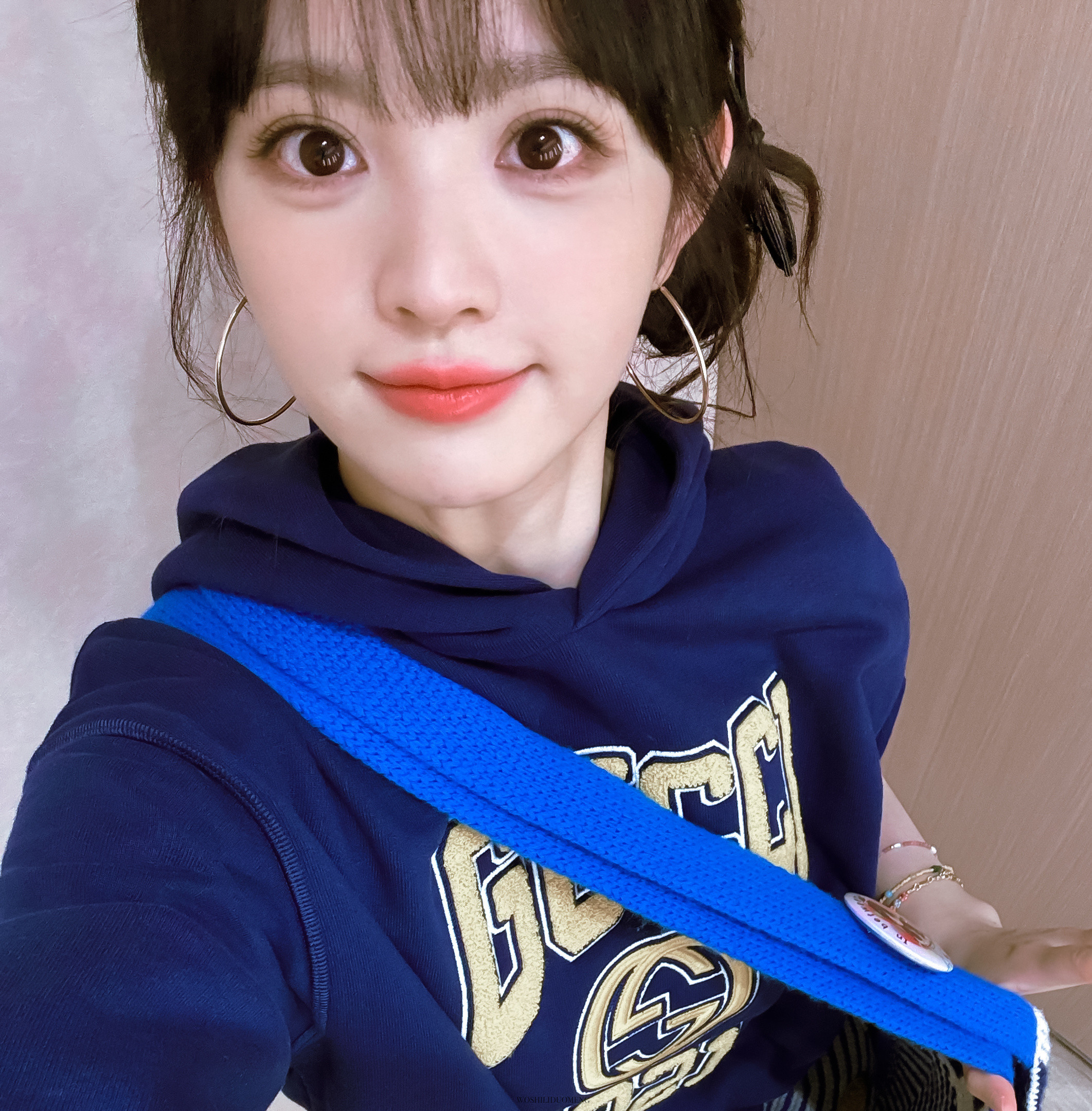 张凌赫田曦薇录制你好星期六可可爱爱的小田