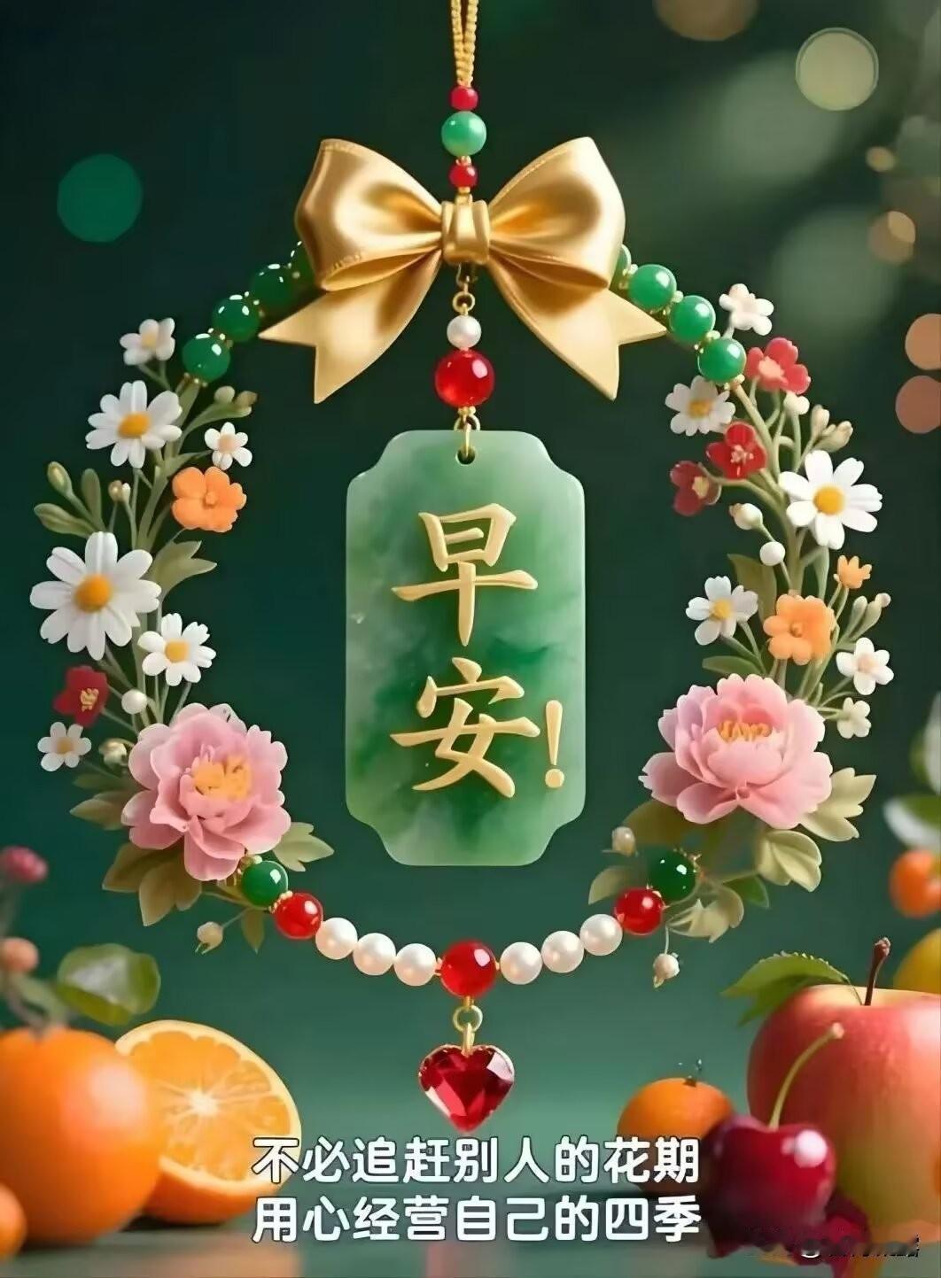 新的一天，新的开始。健康平安是福，心情舒畅是乐，日子开开心心过，时光健健康康度，