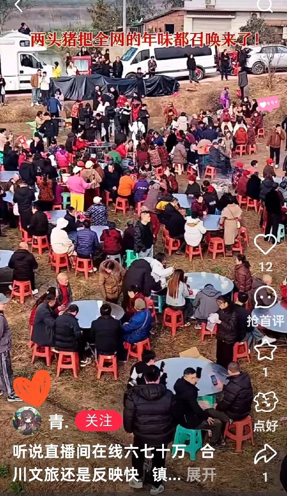 一位开着保时捷的大哥，本想着去合川帮忙按年猪，顺便体验一下杀猪场面，结果到了合川