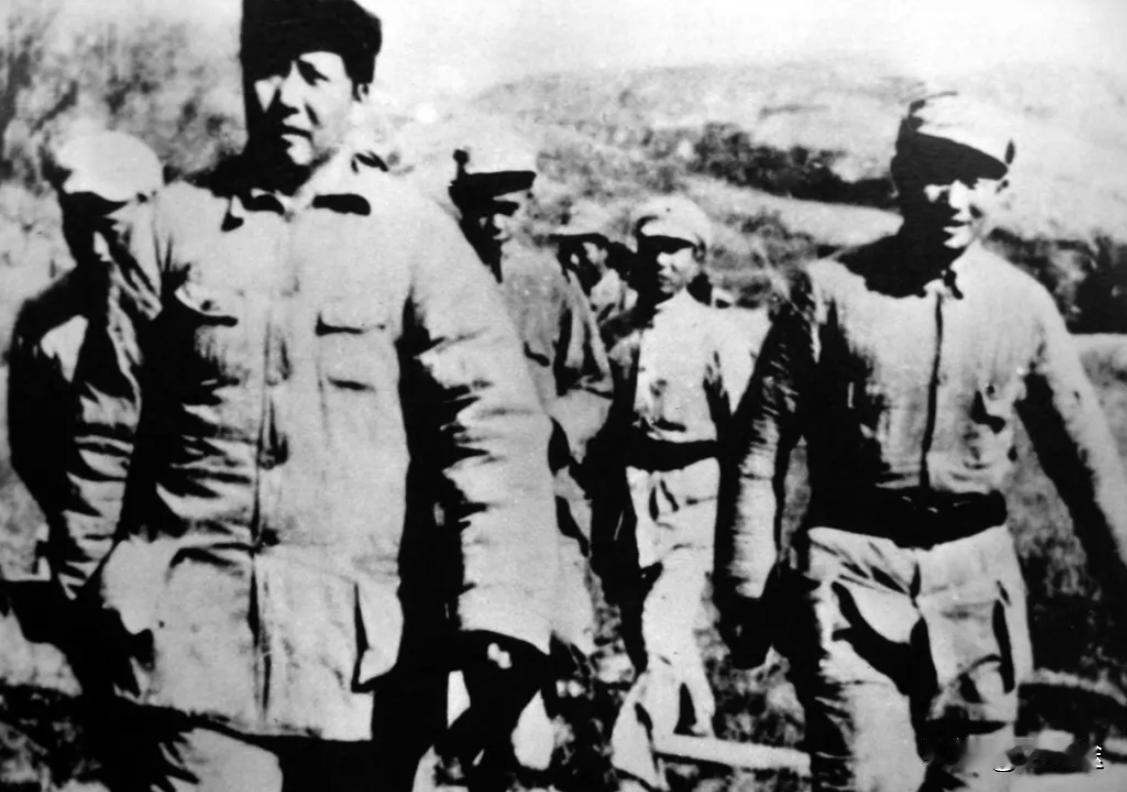 1943年，毛主席去南泥湾视察，王震请他吃了一桌大餐。临走时，毛主席看到桌子上剩