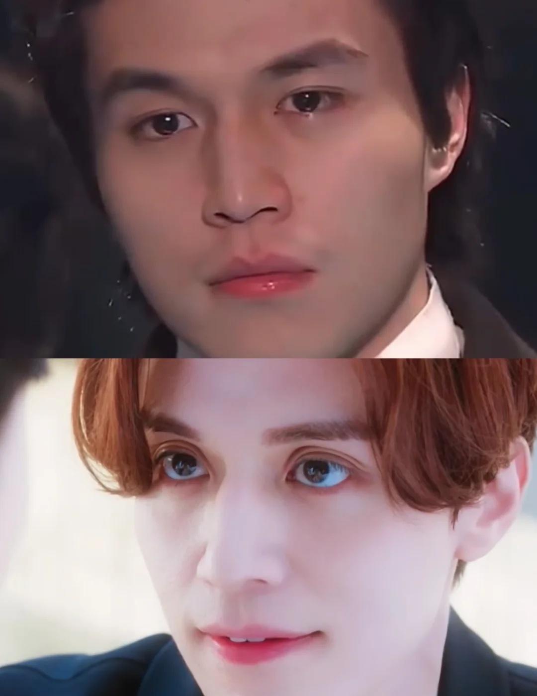 他的眉眼好直观。。。为啥以前是小双，后面变成欧双了，是因为太瘦了吗，现实中好像