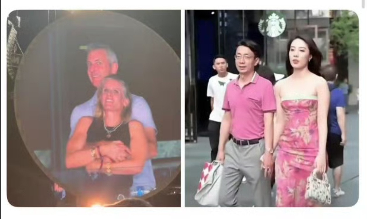 演唱会亲密搂抱两人均被停职在外面瞎搞，还这么理直气壮和正大光明，这是得有多大的勇