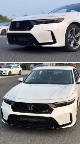 十一代雅阁typeR风格改装十代雅阁原厂前杠是太素了，那么换上typer前杠感