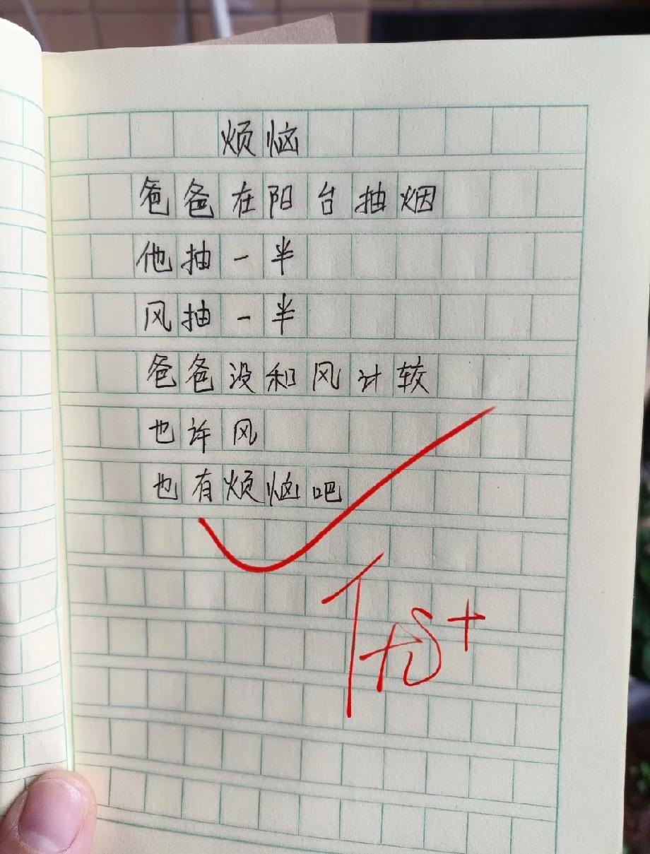 不上班的一天你们是如何度过的? 小学生作文《烦恼》火了！仅7句话写透童真与共情，