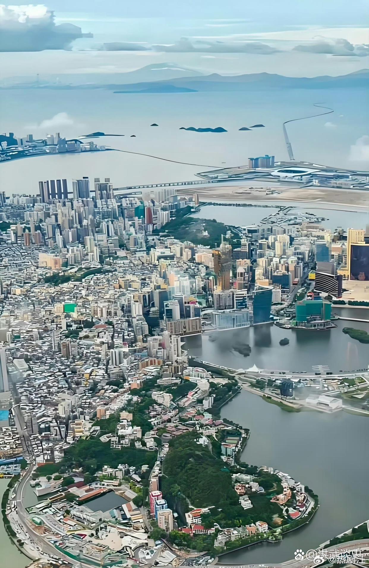 原来澳门只有这么一点大