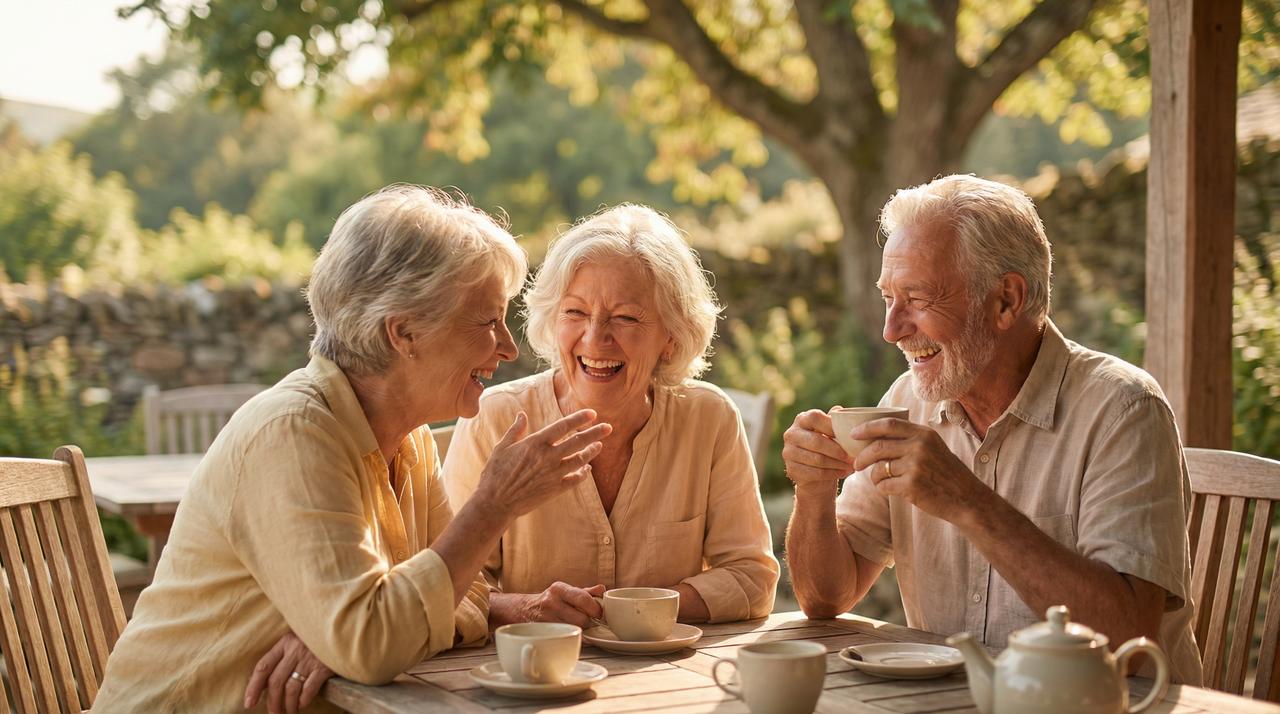 一段很现实的话：有孙子的晚年，和没孙子的晚年，过的是两种人生。多少人到了60