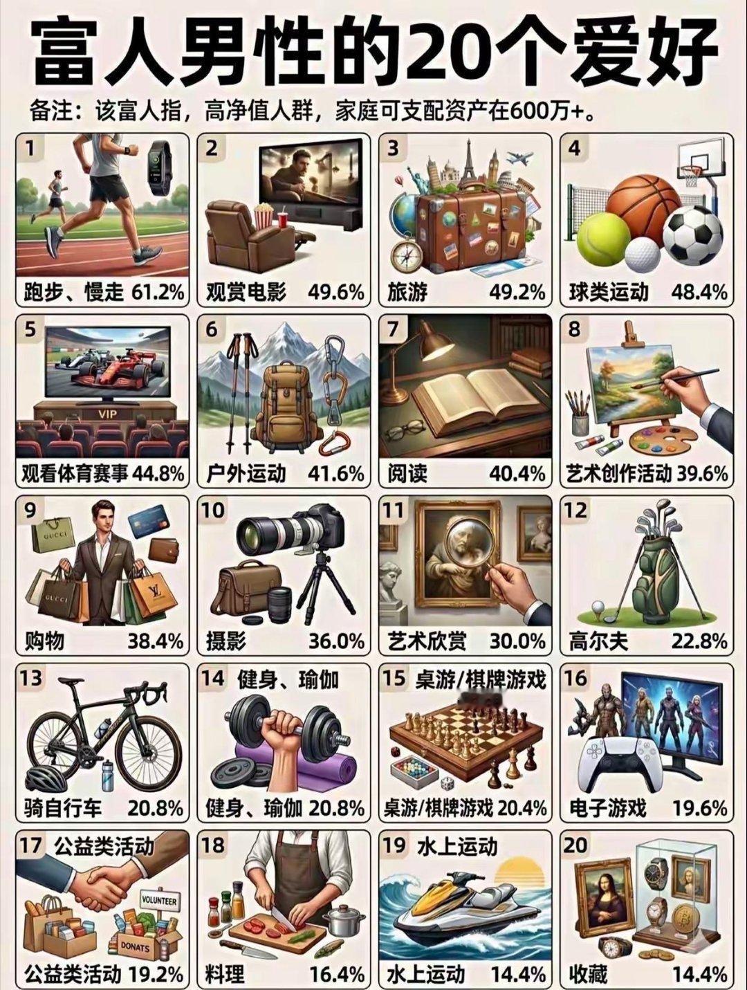 记录者超话记录者超话富人男性和女性的爱好​​​