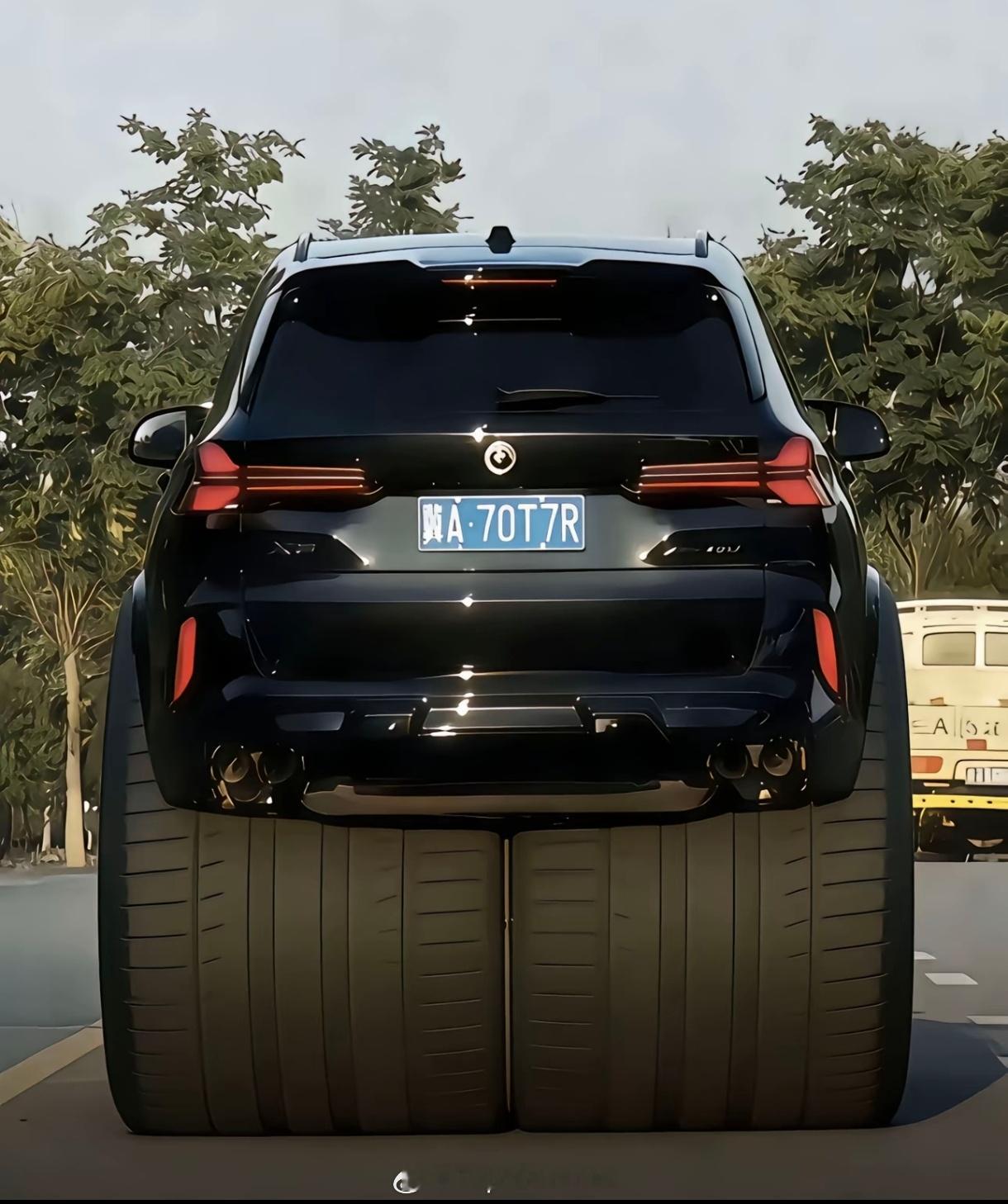 我就说X5胎宽，你还不信