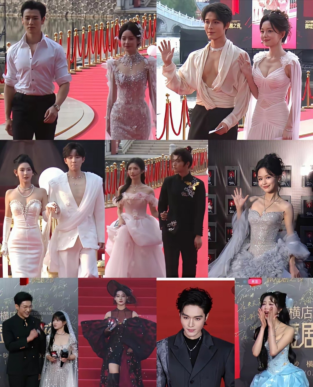 短剧演员以后还是别走红毯了吧，这男演员就一定要漏这么多吗？