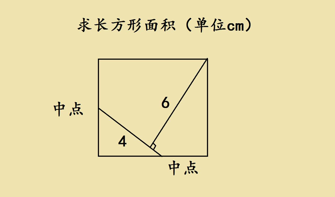 别被“条件不足”骗了！这道五年级题藏着转化思维✨这道求长方形面积的培优题，