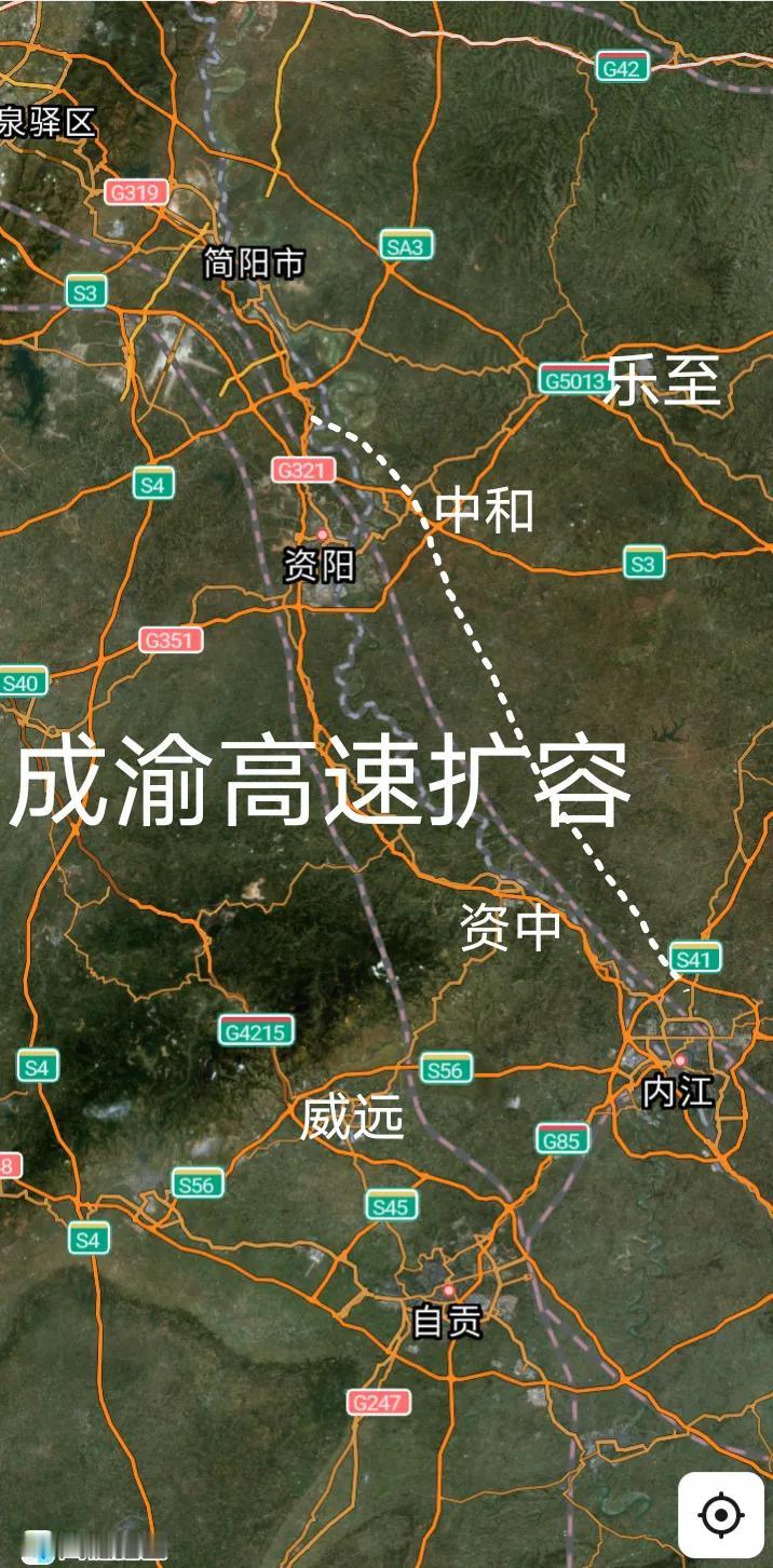 成渝大通道，成渝高速四川段4改8扩容项目重点控制工程成都的龙泉山隧道，资阳的沱江