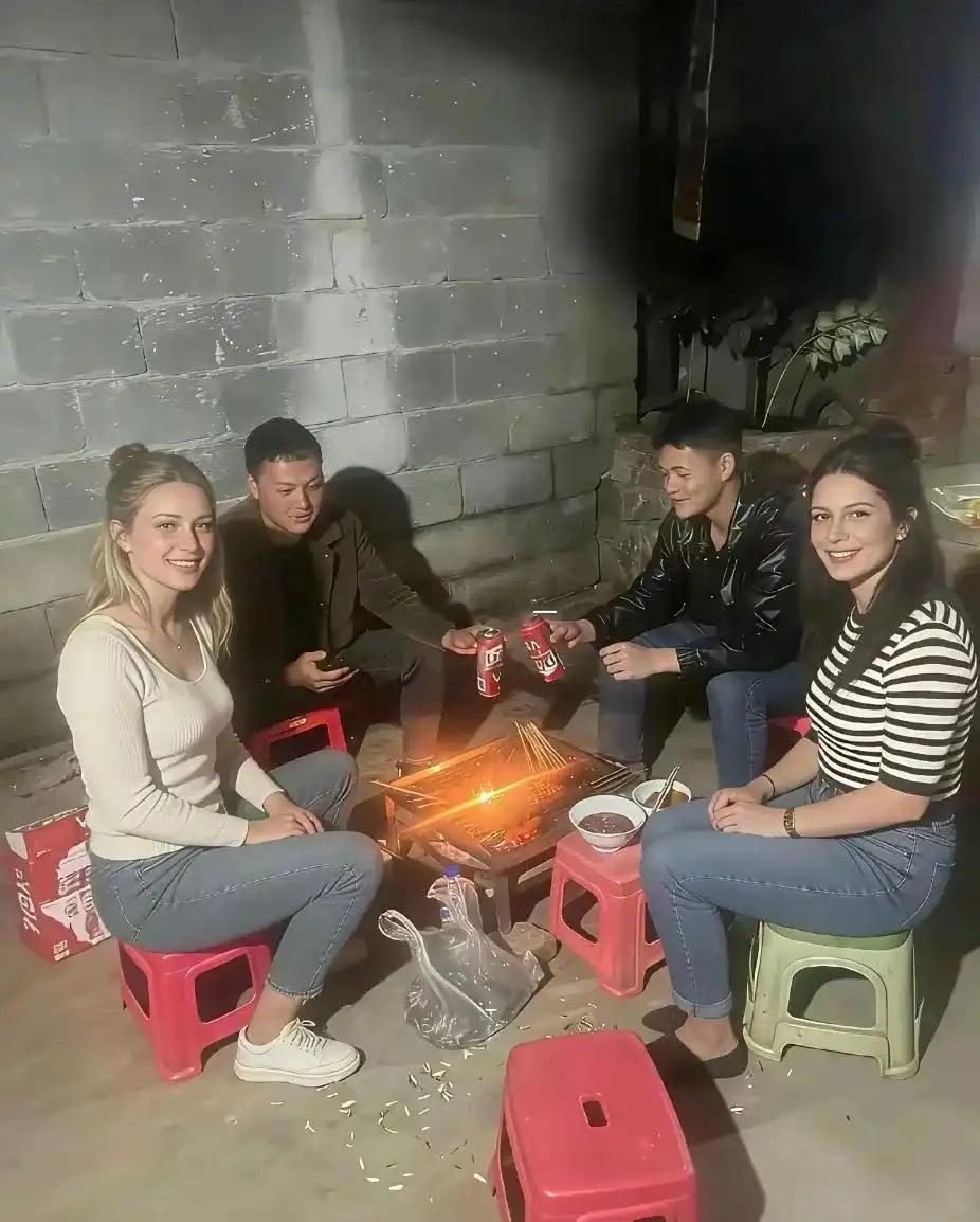 娶到漂亮的外国老婆也是光宗耀祖了