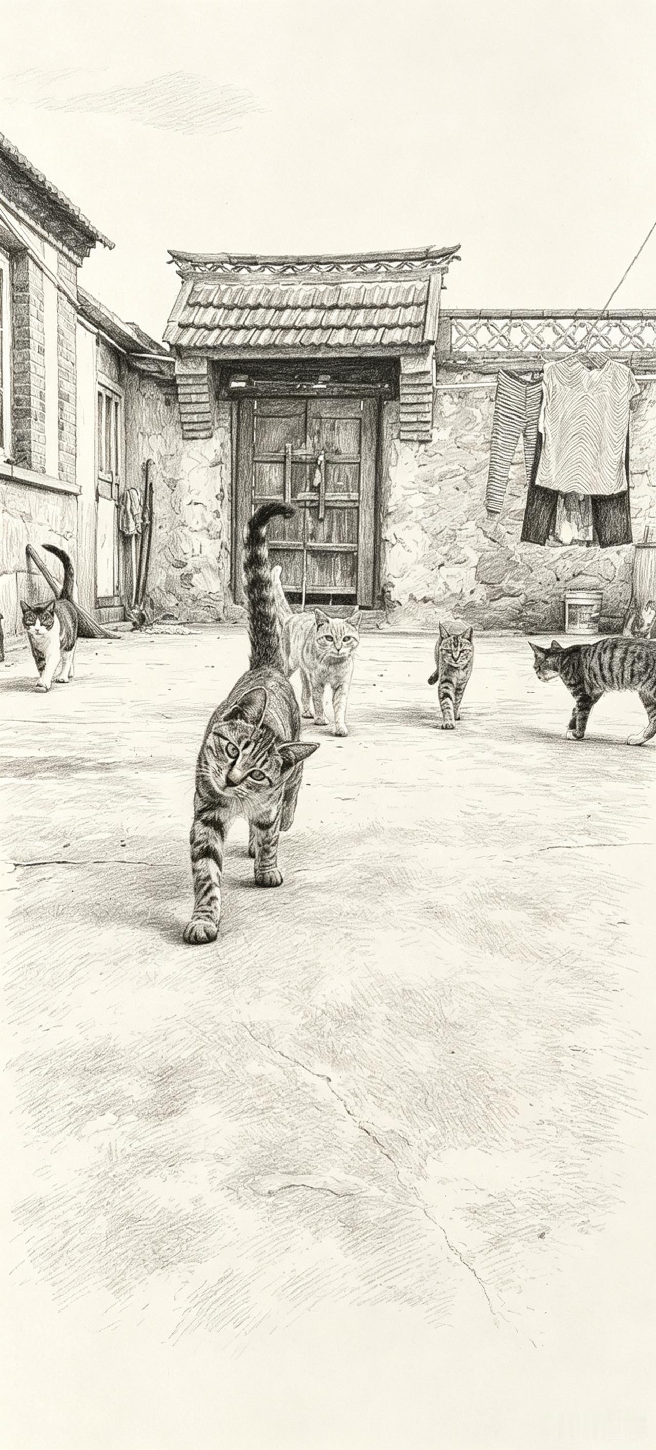 猫咪猫咪素描萌宠出道计划